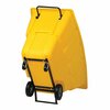 Vestil Medium Duty Tilt Truck 1 Cubic Yard 1250 lb Yellow TDT-100-MD-YELLOW